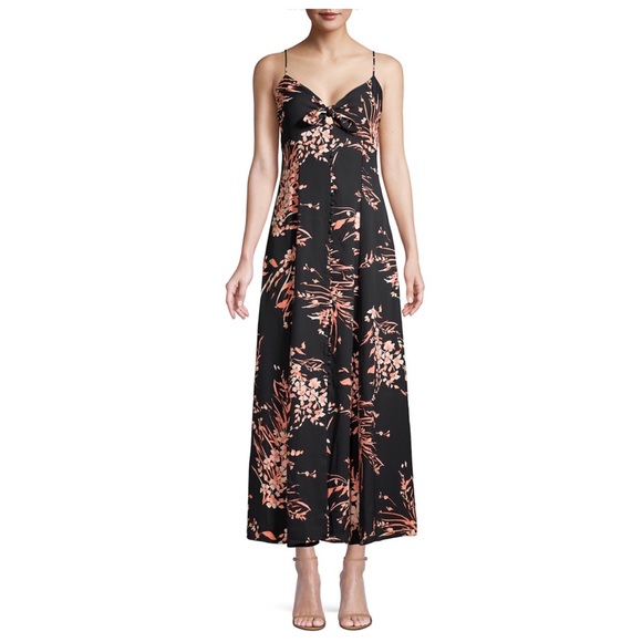 Joie Almona Floral Empire-Waist Maxi Dress - Picture 2 of 16